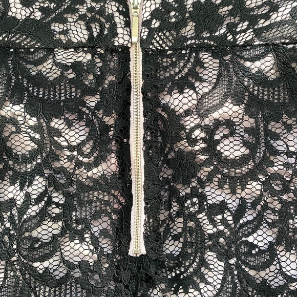 ROBERT RODRIGUEZ•Elsa black lace holiday party pencil skirt 6 NWT - Picture 5 of 8